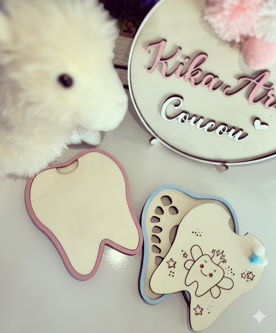 Boîte à dents de lait